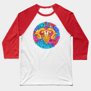 Zodiac Aries Sign Baseball T-Shirt